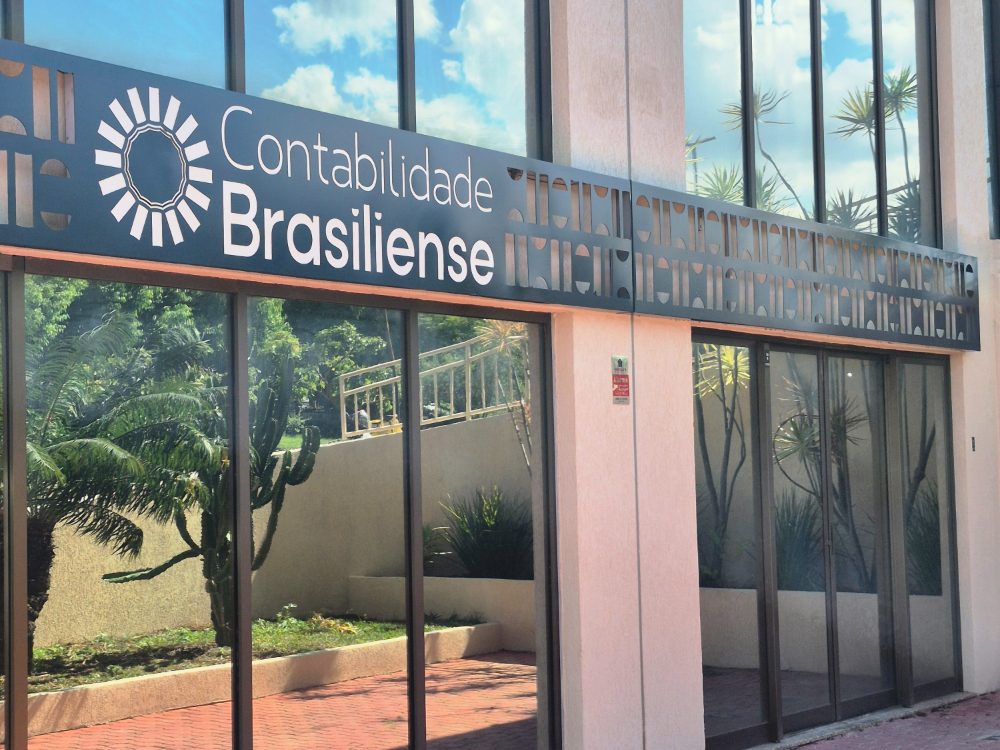 Fachada da Contabilidade Brasiliense, no Guará II
