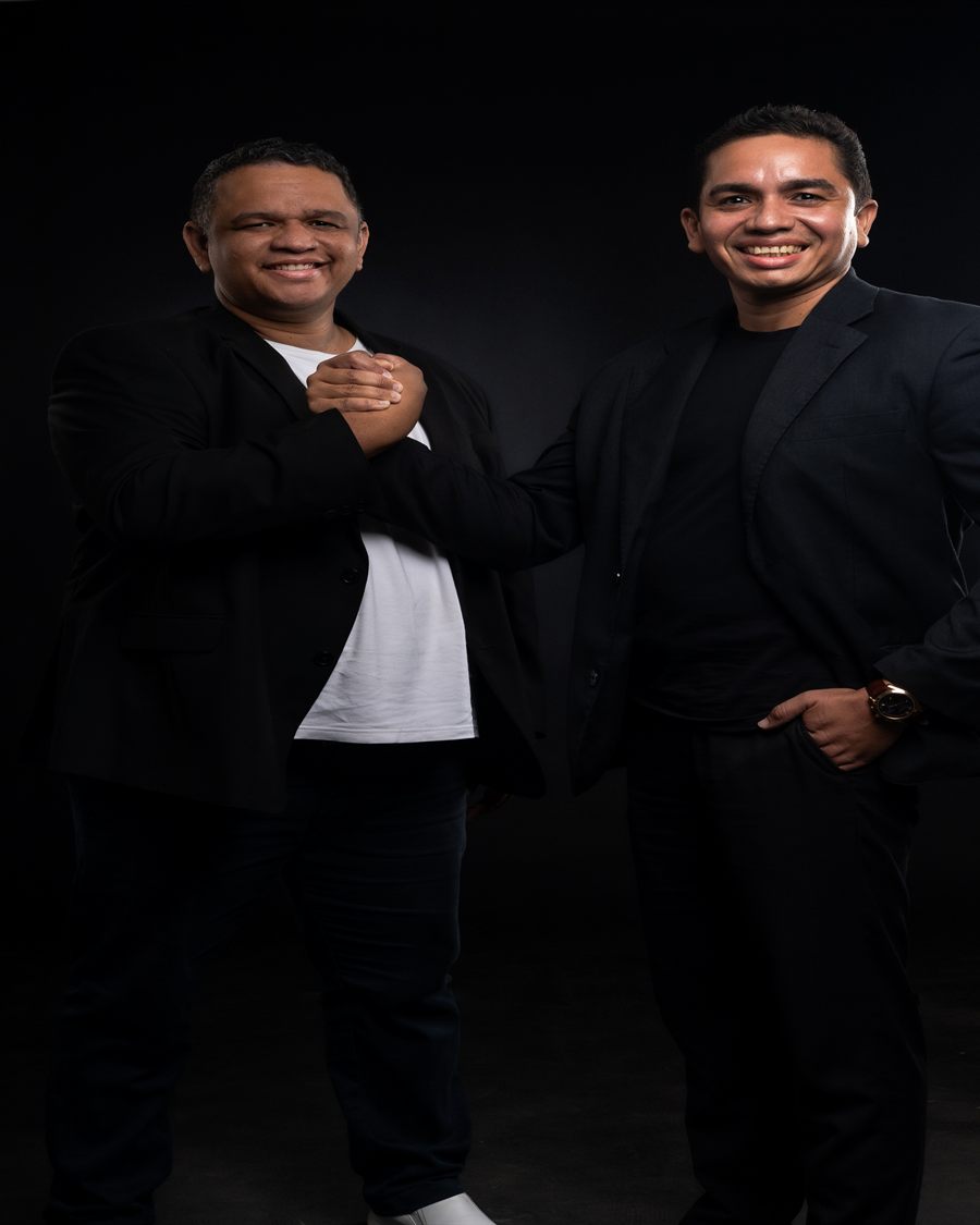 Reginaldo e Júlio César Morais Silva, sócios fundadores da Contabilidade Brasiliense